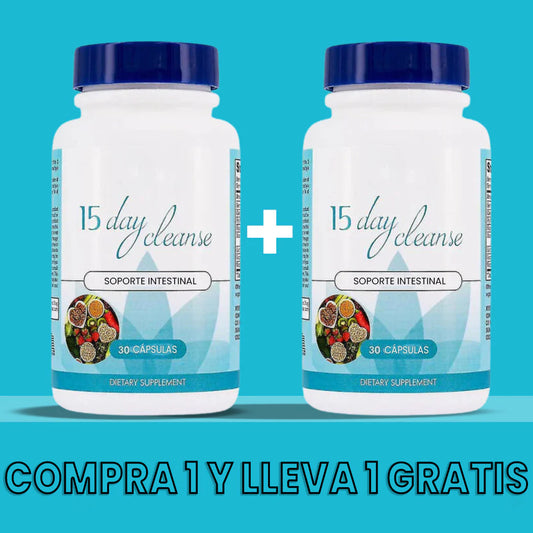 Detox - Limpieza de 15 Días (Compra 1 Lleva 1 Gratis)